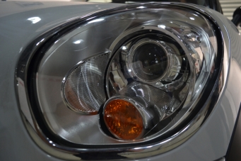 大mini车灯改装进口海拉3透镜欧司朗氙气灯